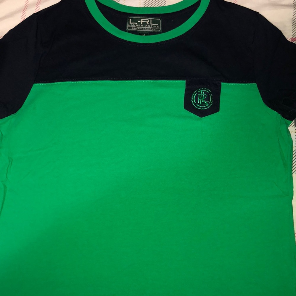 Ralph Lauren green t shirt